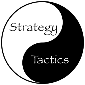marketing strategy vs tactics