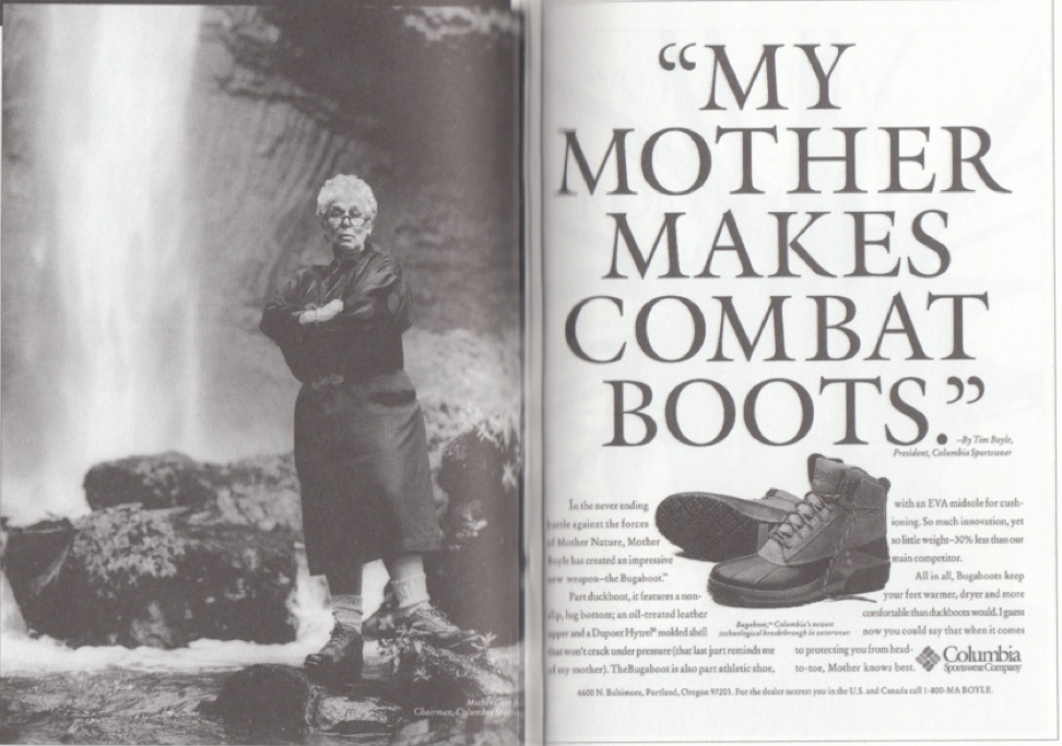 image advertising that works for Columbia sportswear - Brand Insight Blog