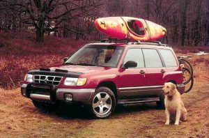 Subaru Forester brand for outdoor enthusiasts